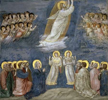 Wall Art Painting id:186154, Name: Ascension, Artist: Giotto