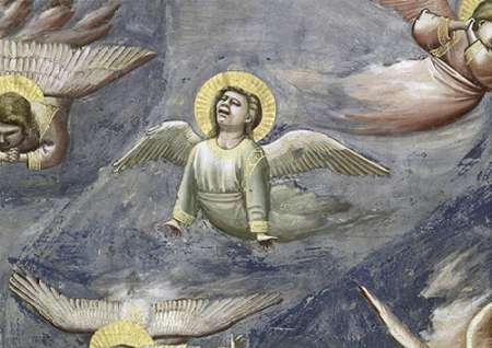 Wall Art Painting id:186178, Name: Lamentation (Detail), Artist: Giotto