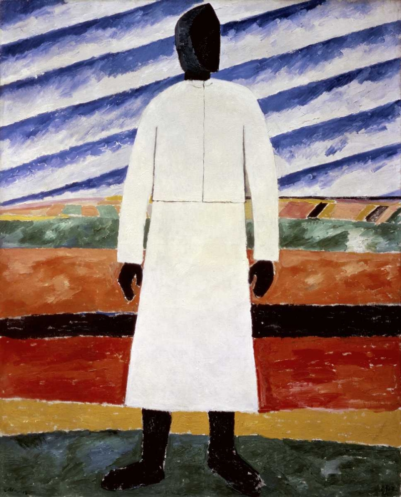 Wall Art Painting id:91243, Name: Farmer, Artist: Malevich, Kazimir