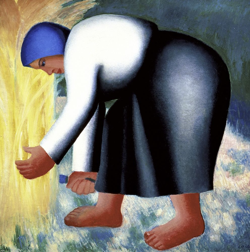 Wall Art Painting id:267905, Name: Farmers Wife II, Artist: Malevich, Kazimir