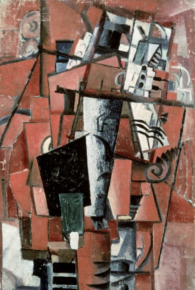 Wall Art Painting id:91247, Name: Lady By The Piano, Artist: Malevich, Kazimir