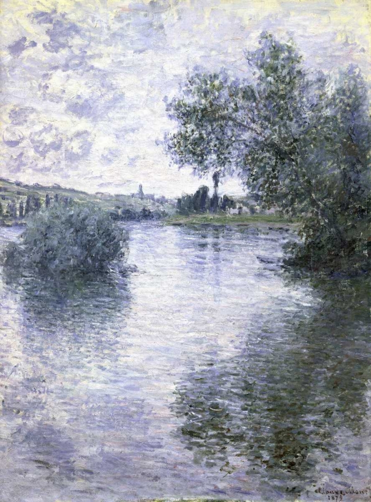 Wall Art Painting id:91332, Name: The Seine at Vetheuil, Artist: Monet, Claude