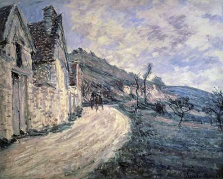 Wall Art Painting id:186312, Name: Rocks at Falaise, near Giverny, Artist: Monet, Claude