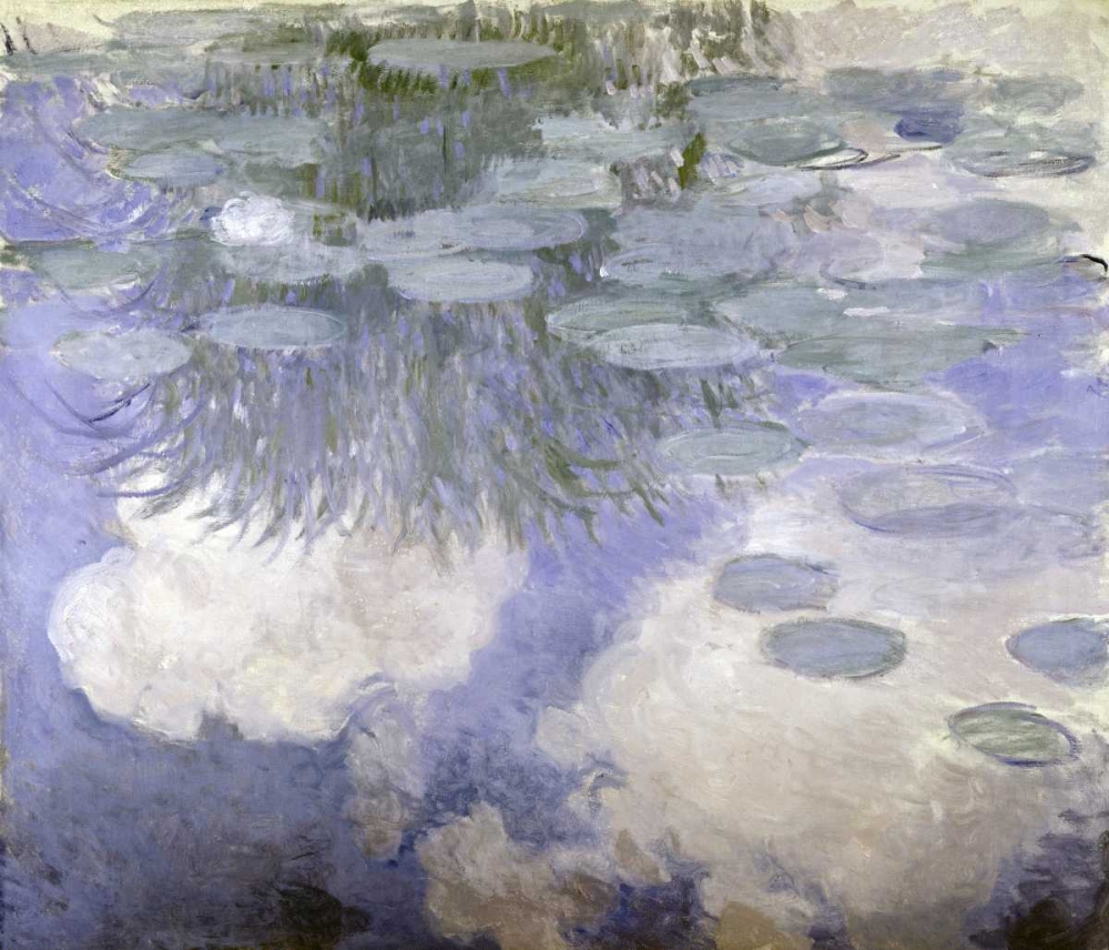 Wall Art Painting id:91362, Name: Water Lilies - Nymphaeas III, Artist: Monet, Claude