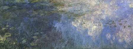 Wall Art Painting id:186322, Name: Water Lilies: The Clouds, c. 1914-26 (left panel), Artist: Monet, Claude