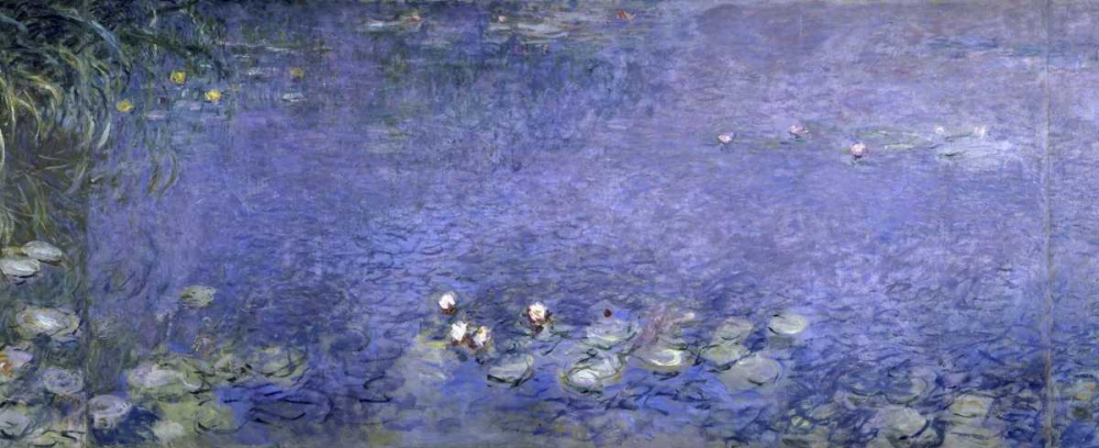 Wall Art Painting id:91364, Name: Water Lilies - Nymphaeas VI, Artist: Monet, Claude
