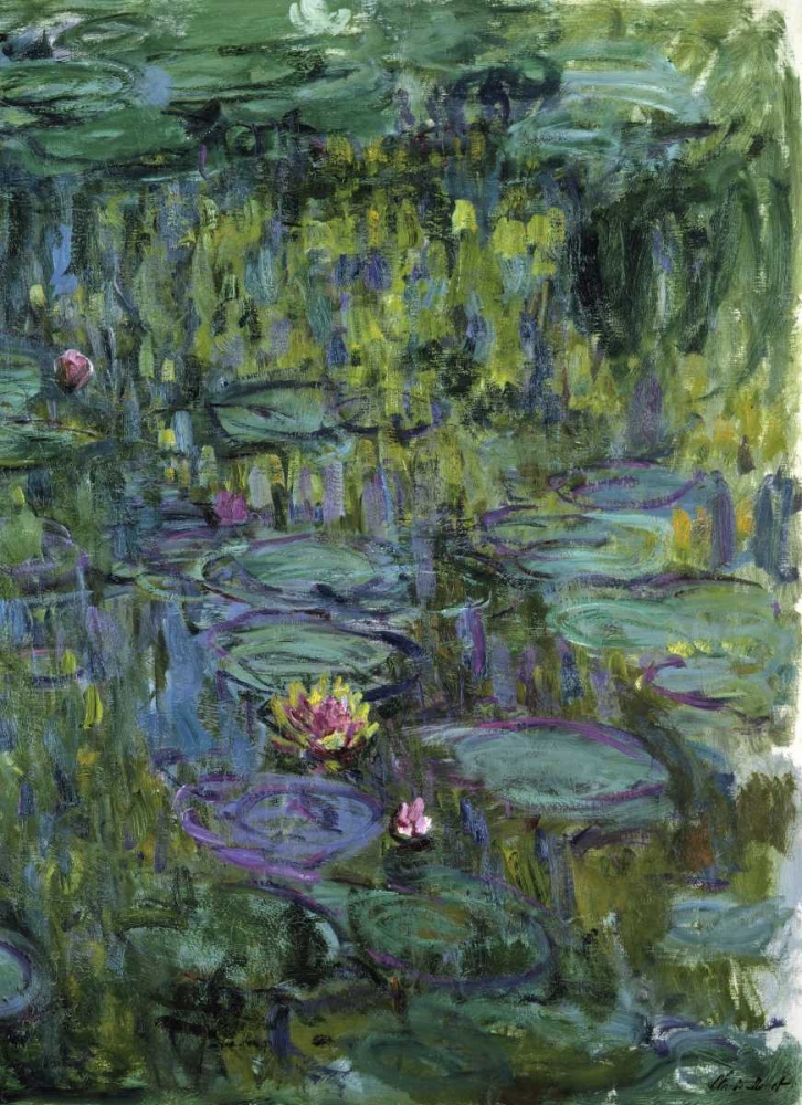 Wall Art Painting id:91367, Name: Water Lilies - Nympheas XI, Artist: Monet, Claude