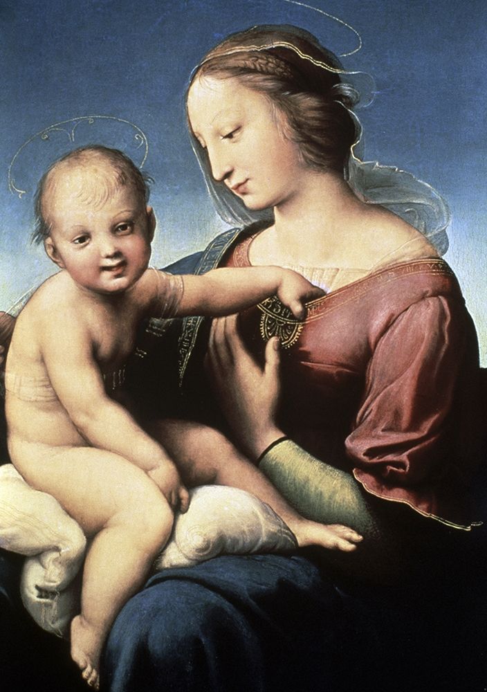 Wall Art Painting id:268391, Name: Niccolini-Cowper Madonna, Artist: Raphael