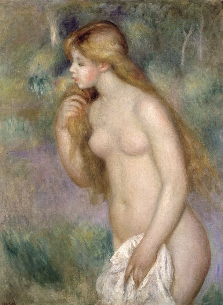 Wall Art Painting id:268521, Name: Baigneuse Debout, Artist: Renoir, Pierre-Auguste