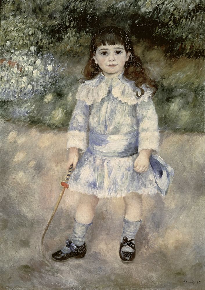 Wall Art Painting id:268525, Name: Child With a Whip, Artist: Renoir, Pierre-Auguste