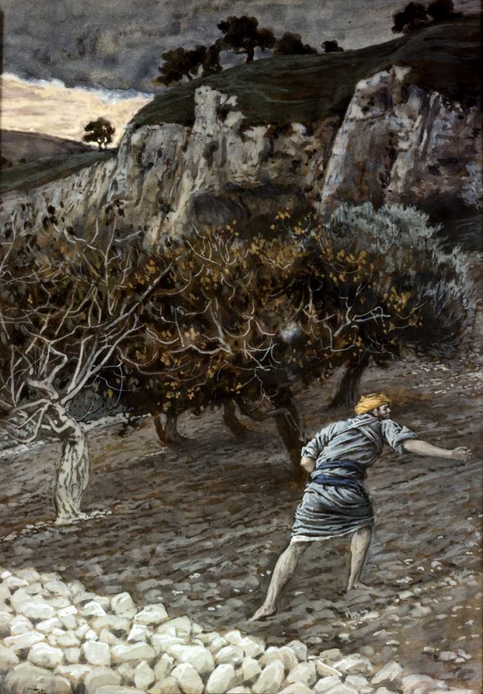 Wall Art Painting id:91638, Name: Enemy Sowing Tares, Artist: Tissot, James Jacques