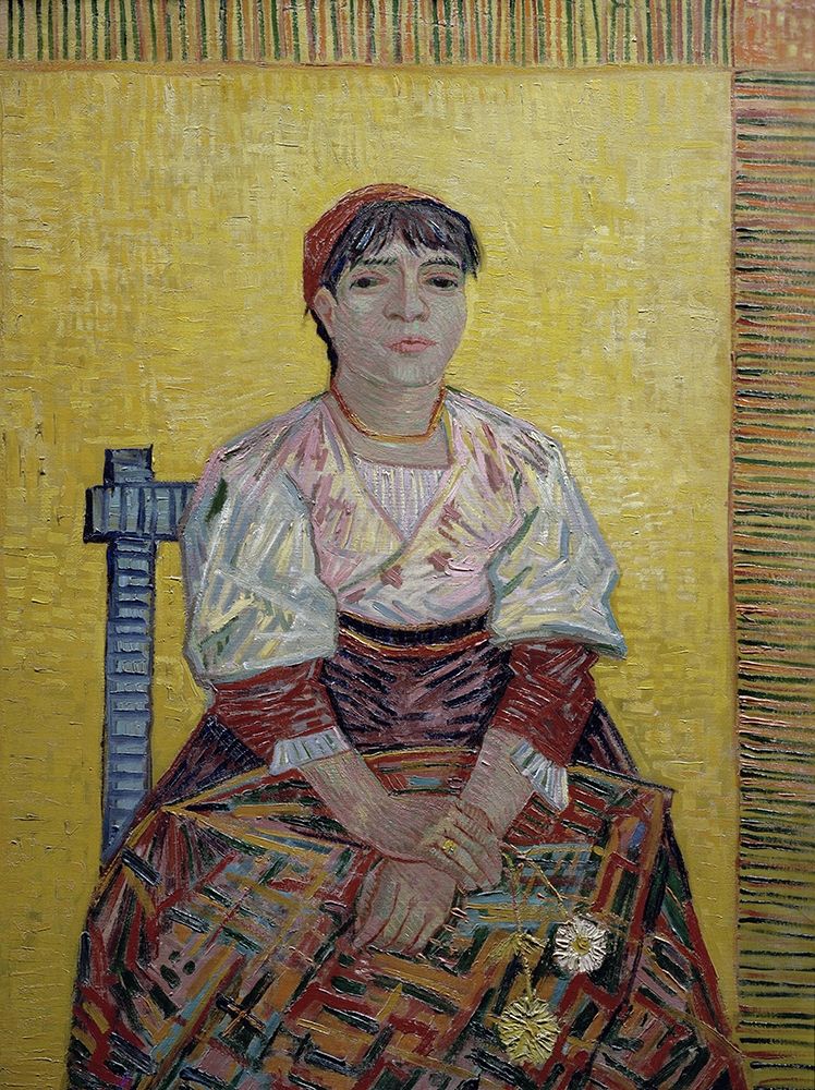 Wall Art Painting id:269845, Name: An Italian Woman, Artist: Van Gogh, Vincent