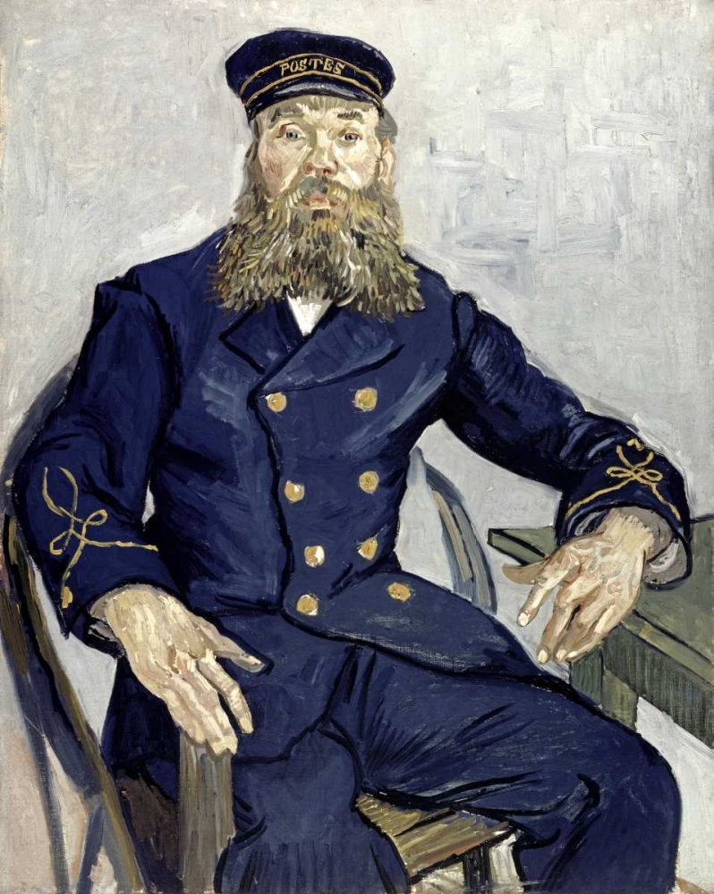 Wall Art Painting id:91762, Name: Portrait of Joseph Roulin, Artist: Van Gogh, Vincent