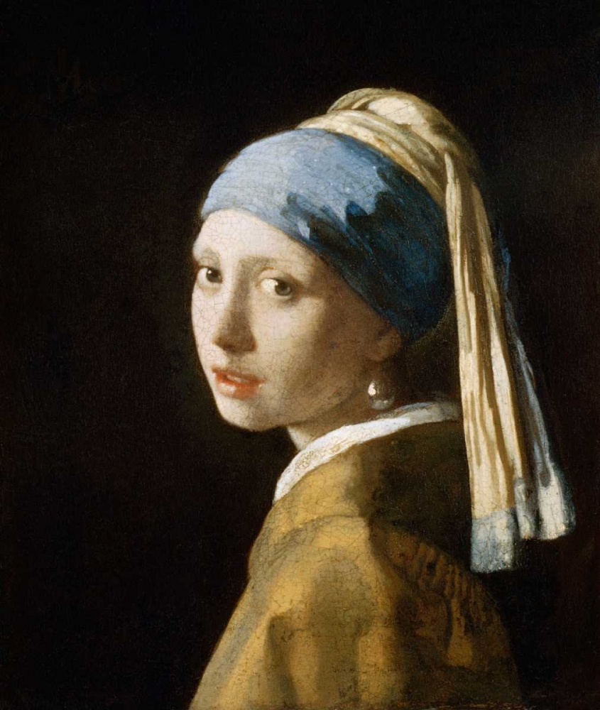 Wall Art Painting id:91839, Name: Girl with the Pearl Earring, Artist: Vermeer, Johannes
