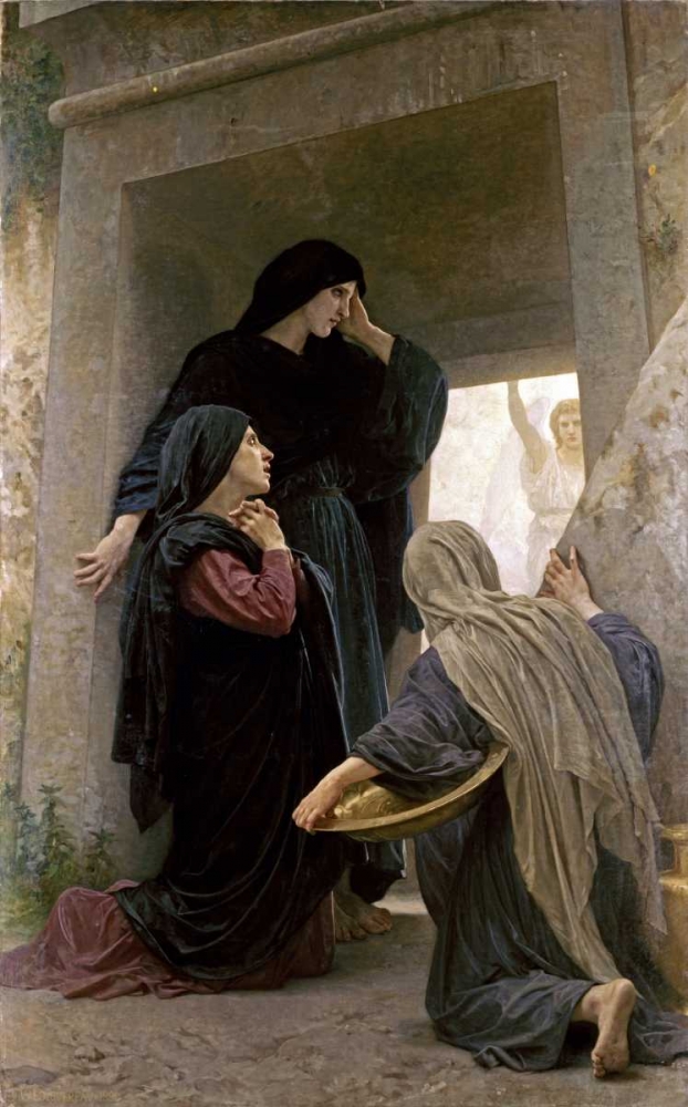 Wall Art Painting id:91882, Name: The Three Marys at the Tomb, Artist: Bouguereau, William-Adolphe