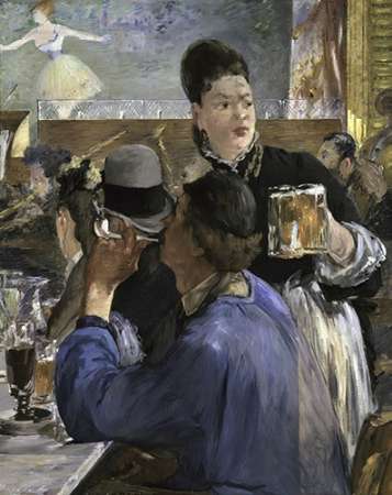Wall Art Painting id:186892, Name: Corner of a Cafe Concert, Artist: Manet, Edouard