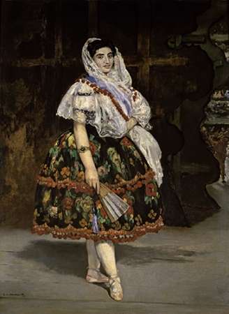 Wall Art Painting id:186894, Name: Lola de Valence, Artist: Manet, Edouard