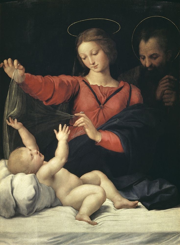 Wall Art Painting id:268398, Name: The Virgin of Lorette, Artist: Raphael