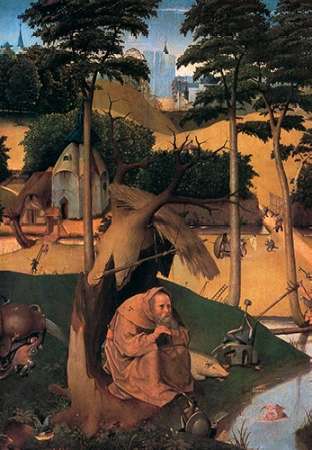 Wall Art Painting id:187460, Name: Saint Anthony, Artist: Bosch, Hieronymus