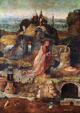 Wall Art Painting id:187462, Name: St Jerome, Artist: Bosch, Hieronymus