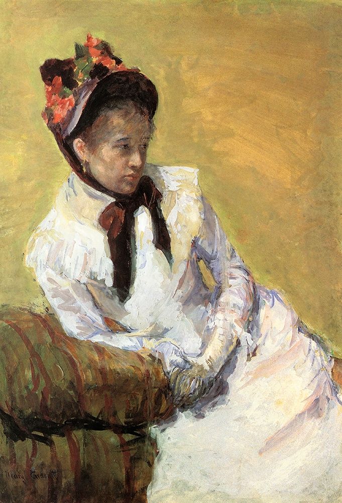 Wall Art Painting id:266065, Name: Portrait Of The Artist 1878, Artist: Cassatt, Mary