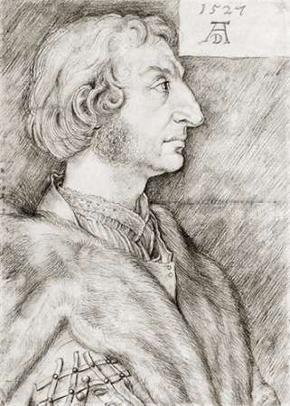 Wall Art Painting id:187515, Name: Portrait Of Ulrich Starck, Artist: Durer, Albrecht