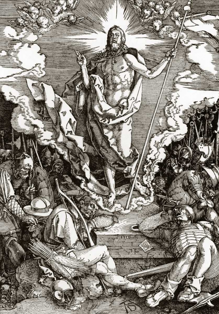 Wall Art Painting id:92483, Name: The Great Passion 12, Artist: Durer, Albrecht