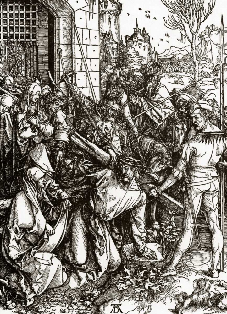 Wall Art Painting id:92485, Name: The Great Passion 4, Artist: Durer, Albrecht