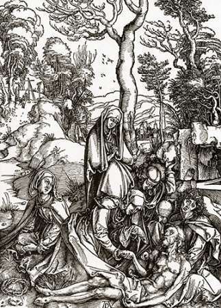 Wall Art Painting id:187551, Name: The Great Passion 6, Artist: Durer, Albrecht