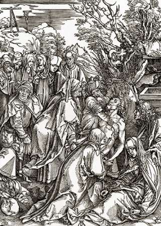 Wall Art Painting id:187552, Name: The Great Passion 7, Artist: Durer, Albrecht