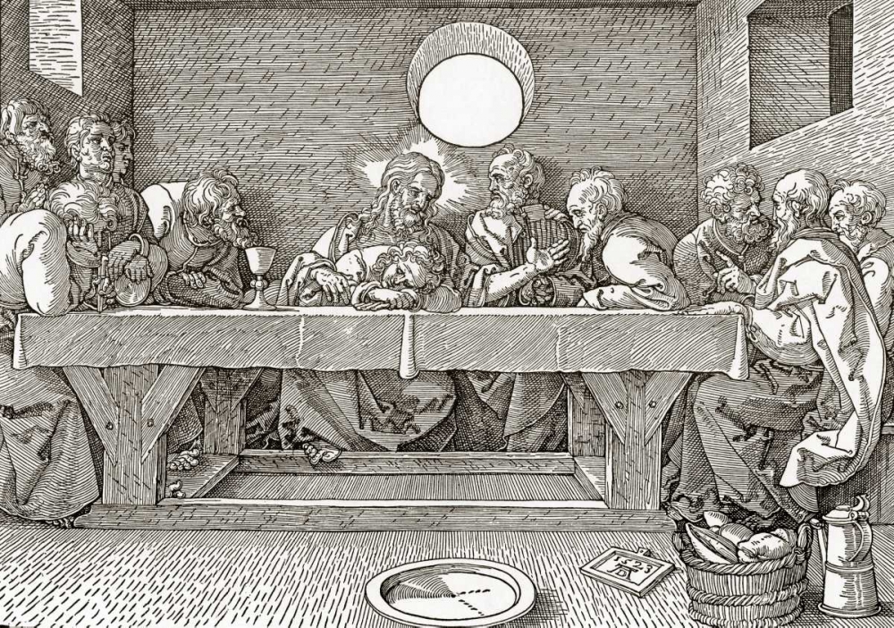Wall Art Painting id:92487, Name: The Last Supper, Artist: Durer, Albrecht