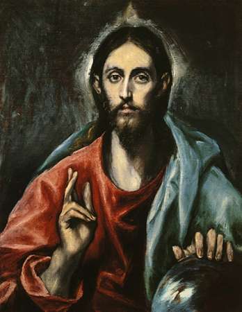Wall Art Painting id:187600, Name: Museumist As Saviour, Artist: Greco, El
