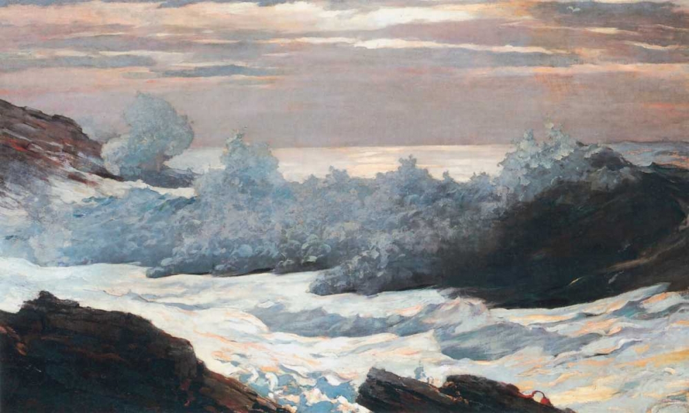 Wall Art Painting id:92551, Name: Early Morning After A Storm On The Sea, Artist: Homer, Winslow