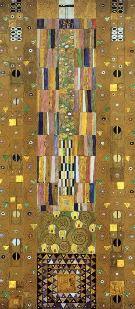 Wall Art Painting id:92611, Name: Cartoon For The Stoclet Frieze, Artist: Klimt, Gustav