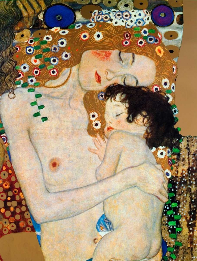 Wall Art Painting id:92616, Name: Die Drei Lebensalter, Artist: Klimt, Gustav