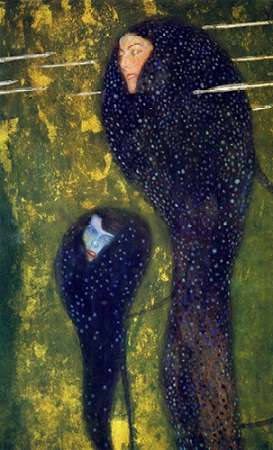 Wall Art Painting id:187754, Name: Mermaids 1899, Artist: Klimt, Gustav