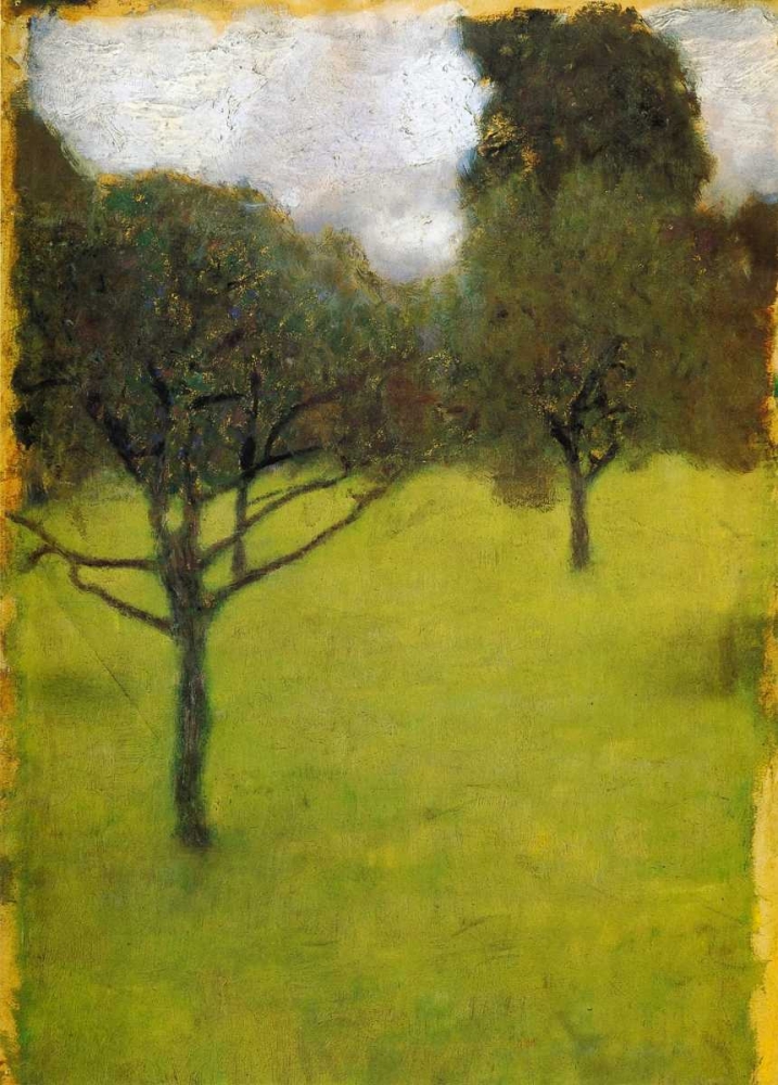 Wall Art Painting id:92632, Name: Orchard 1898, Artist: Klimt, Gustav