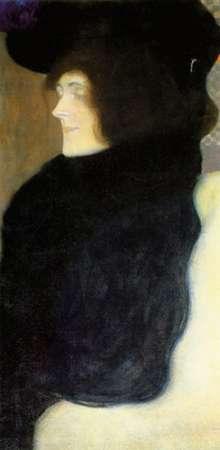Wall Art Painting id:187758, Name: Pale Face, Artist: Klimt, Gustav