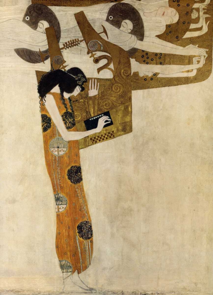 Wall Art Painting id:92635, Name: Poesie, Artist: Klimt, Gustav