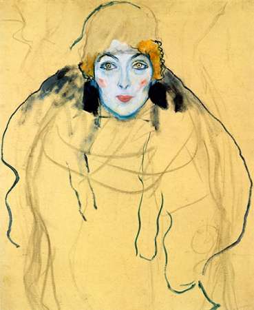 Wall Art Painting id:187761, Name: Portrait Of A Woman 1918, Artist: Klimt, Gustav