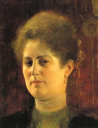 Wall Art Painting id:187762, Name: Portrait Of A Woman c. 1894, Artist: Klimt, Gustav