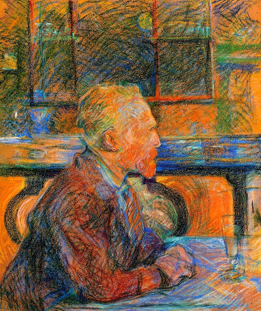 Art Print: Portrait Of Vincent Van Gogh