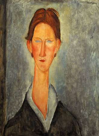 Wall Art Painting id:187941, Name: Portrait Of A Student, Artist: Modigliani, Amedeo
