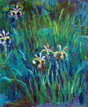 Wall Art Painting id:187993, Name: Irises 1914-1917, Artist: Monet, Claude
