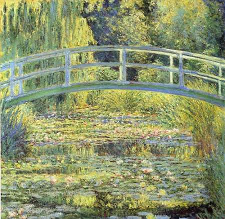 Wall Art Painting id:187995, Name: Japanese Bridge, Artist: Monet, Claude