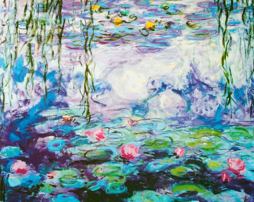 Wall Art Painting id:92784, Name: Waterlilies, Artist: Monet, Claude