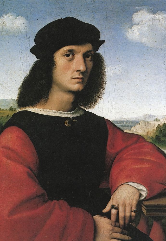 Wall Art Painting id:268399, Name: Agnolo Doni, Artist: Raphael