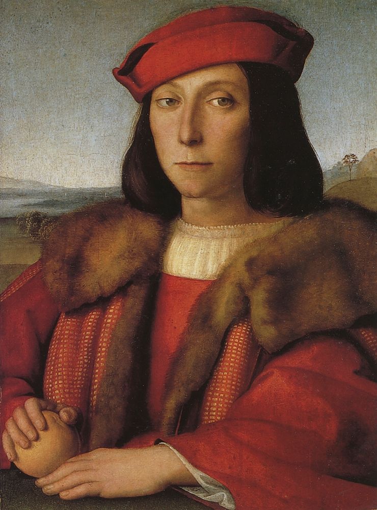 Wall Art Painting id:268429, Name: Portrait Of A Young Man 2, Artist: Raphael