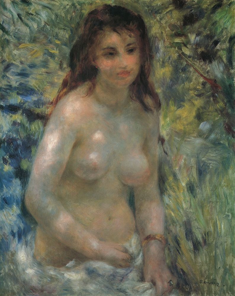 Wall Art Painting id:268594, Name: Nude In The Sunlight, Artist: Renoir, Pierre-Auguste