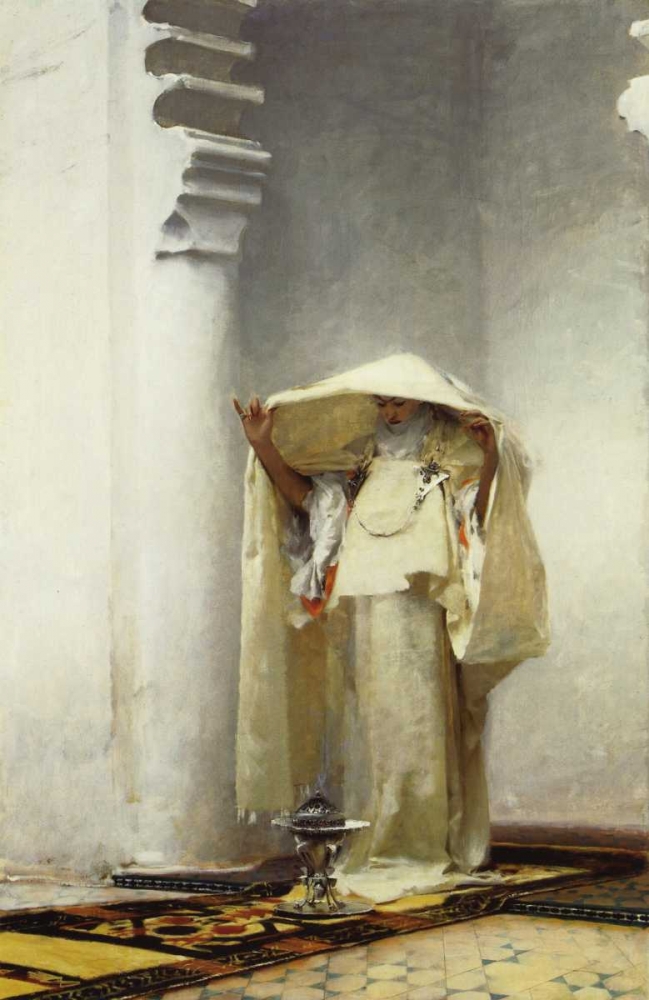 Wall Art Painting id:92868, Name: Fumee dAmbre Gris, Artist: Sargent, John Singer